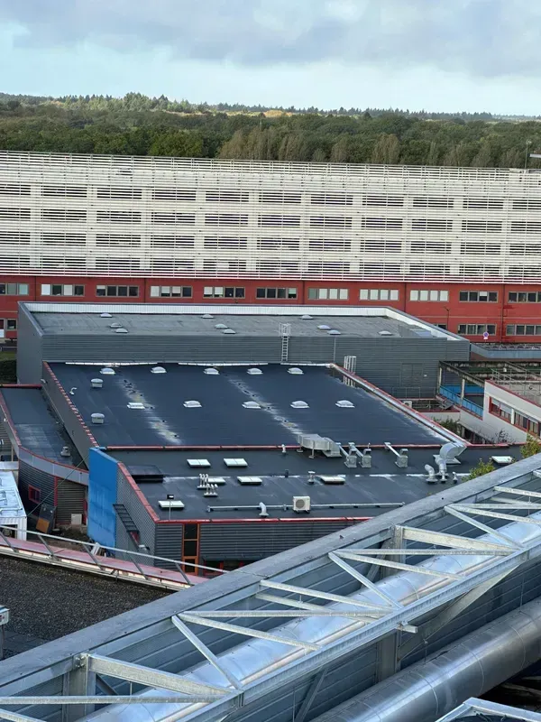 CHR+Orléans+-+Réfection+de+la+membrane+bitumineuse